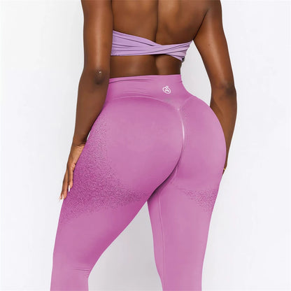 Seamless Yoga Scrunch Butt Lifting Gym Legging
