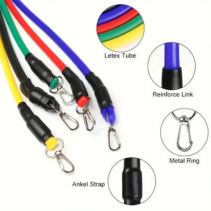 Beginner Fitness Resistance Bands – Lightweight & Portable Strength Training Equipment - Ravar