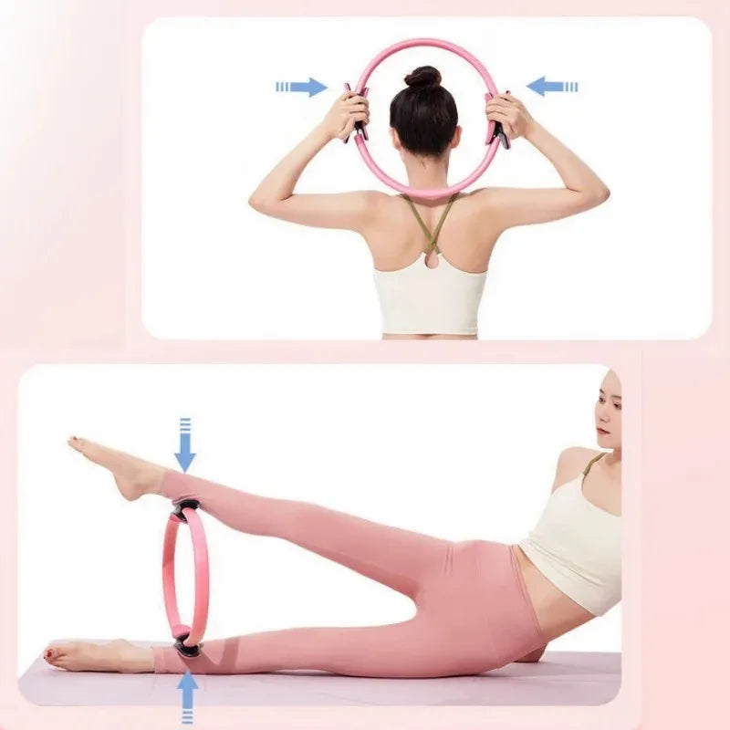 Yoga & Pilates Fitness Ring – Strengthen, Tone & Improve Flexibility - Ravar
