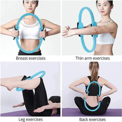 Yoga & Pilates Fitness Ring – Strengthen, Tone & Improve Flexibility - Ravar