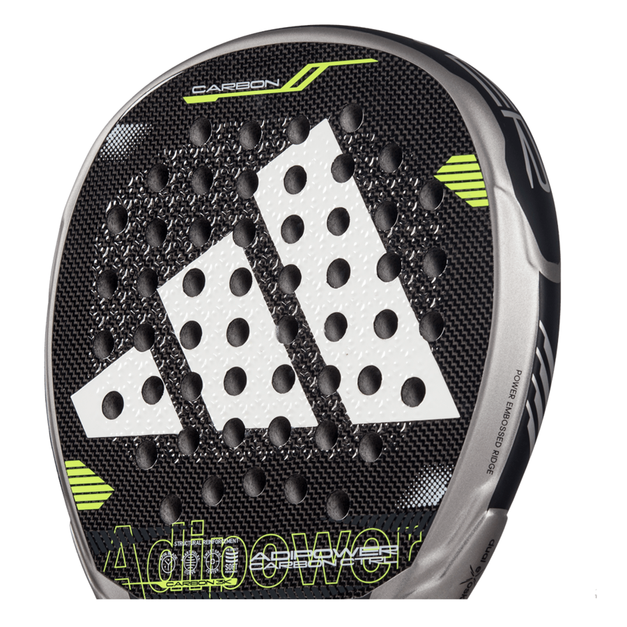 Adidas Adipower Carbon CTRL 2025 padel racket front view