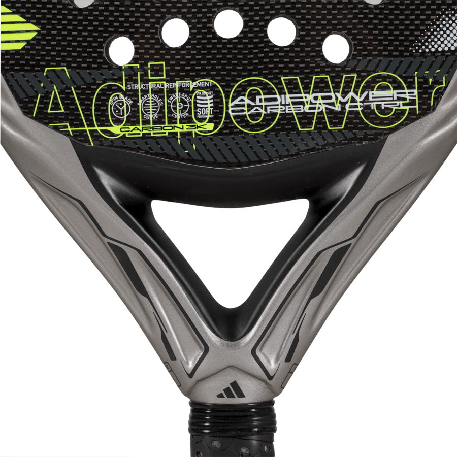 Adidas Adipower Carbon CTRL 2025 padel racket front view