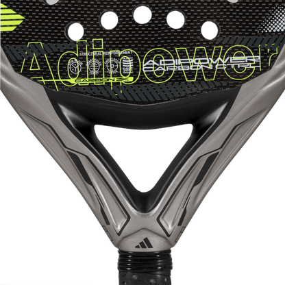 Adidas Adipower Carbon CTRL 2025 padel racket front view
