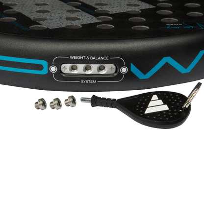 Adidas Adipower Multiweight Ctrl 3.4 2025 padel racket Álex Ruiz edition weight system