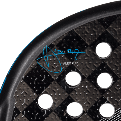 Adidas Adipower Multiweight Ctrl 3.4 2025 padel racket Álex Ruiz edition close top