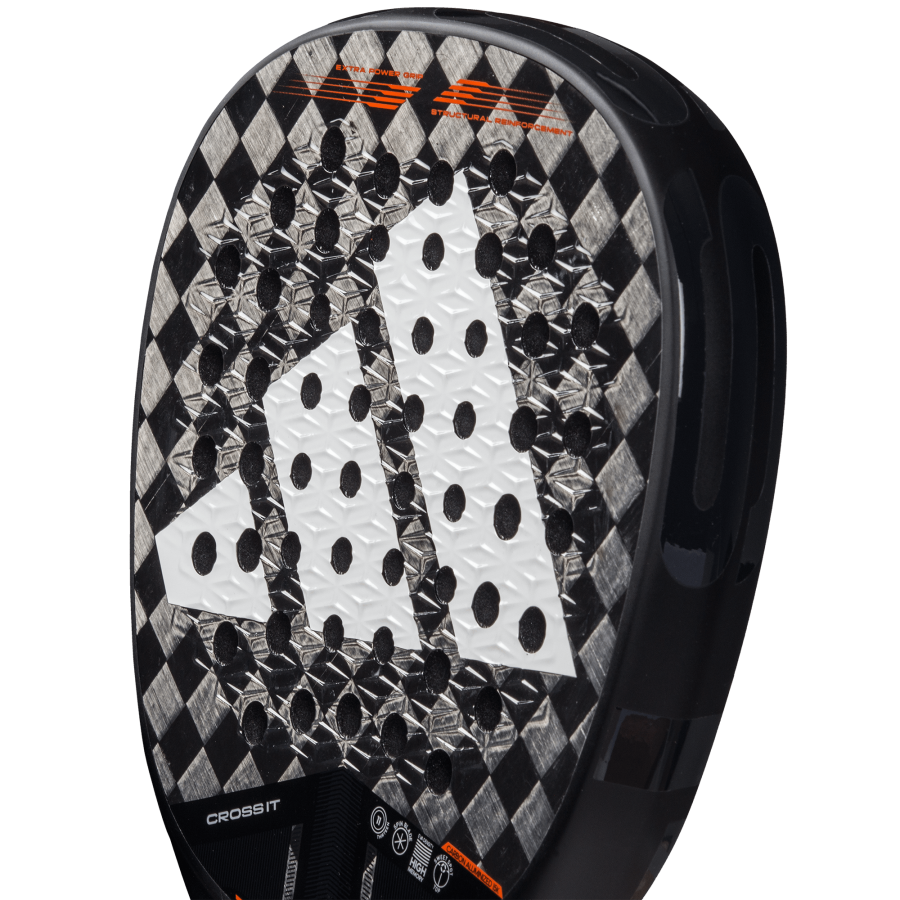 Adidas Cross It 3.4 Padel Racket 2025 Front View – Diamond Oversize Head