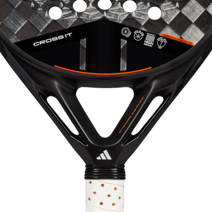 Adidas Cross It 3.4 Padel Racket 2025 Front View – Diamond Oversize Head