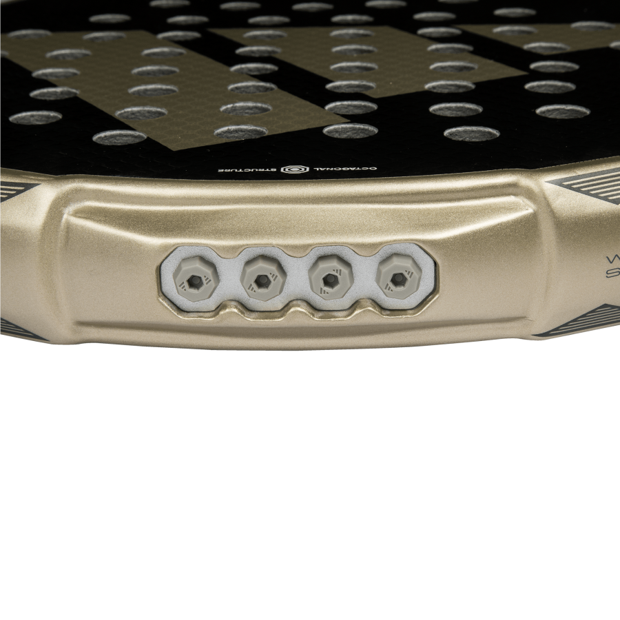 Professional player using Adidas Metalbone Ctrl 3.4 racket on court