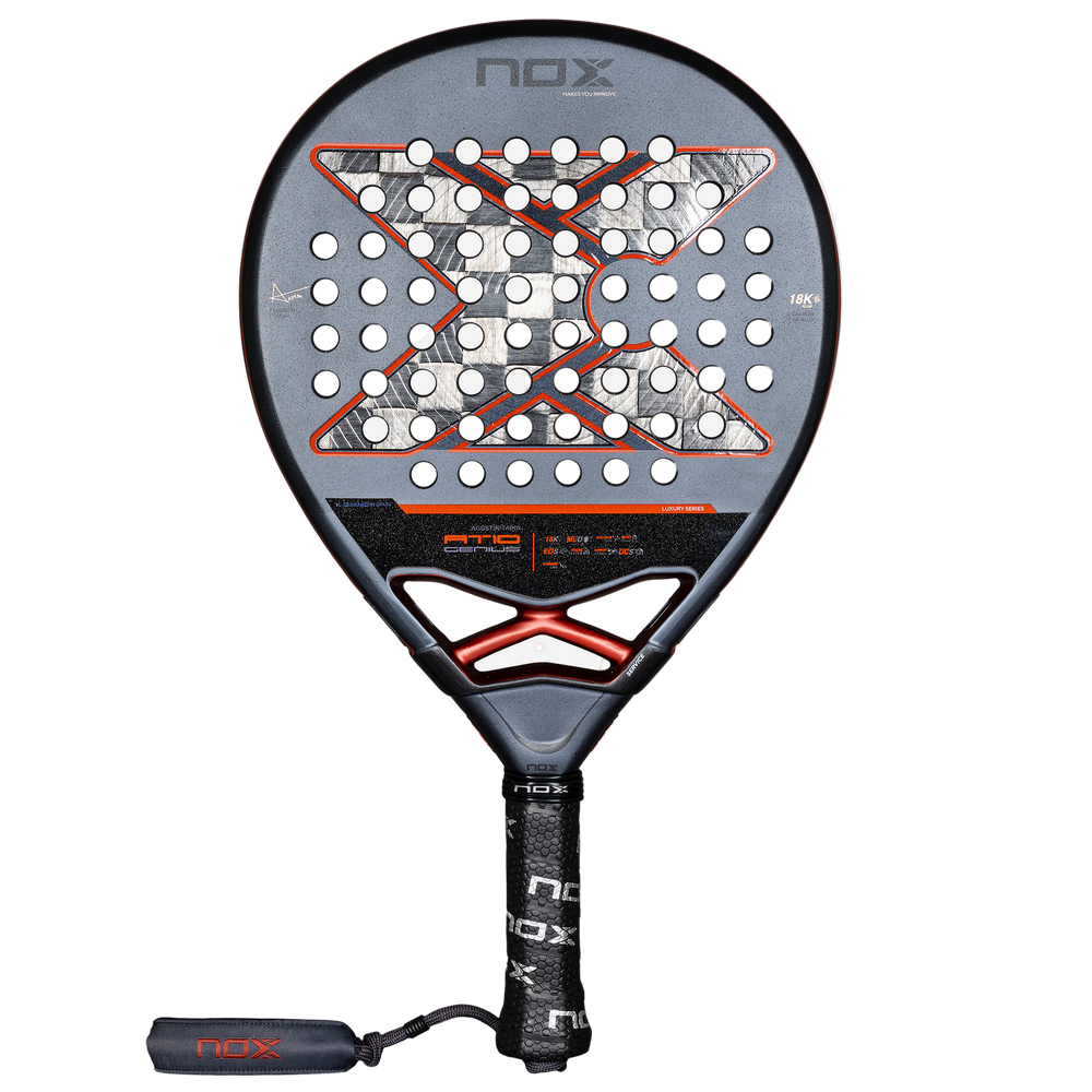 NOX AT10 Luxury GENIUS 18K Alum 2025 | Agustín Tapia Padel Racket