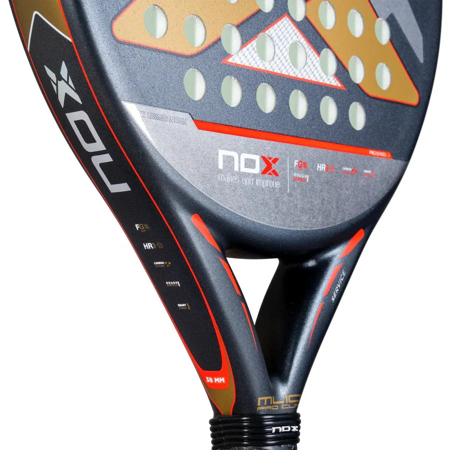 NOX ML10 Pro Cup 2025 - Miguel Lamperti racket - round control padel racket