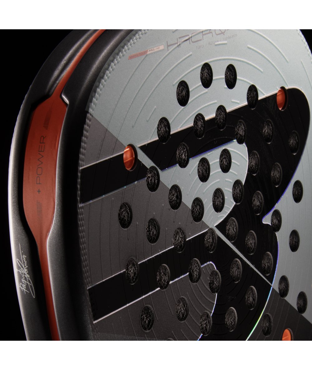 Bullpadel Hack 04 Comfort 2026 padel racket close up