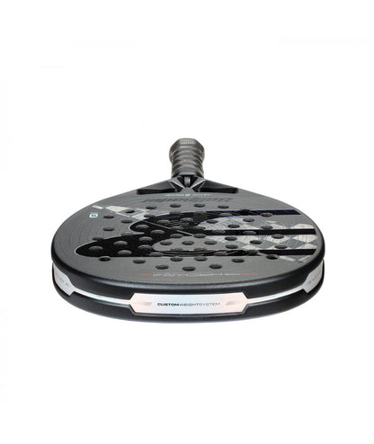 Bullpadel Hack 04 Hybrid padel racket triple bridge heart design