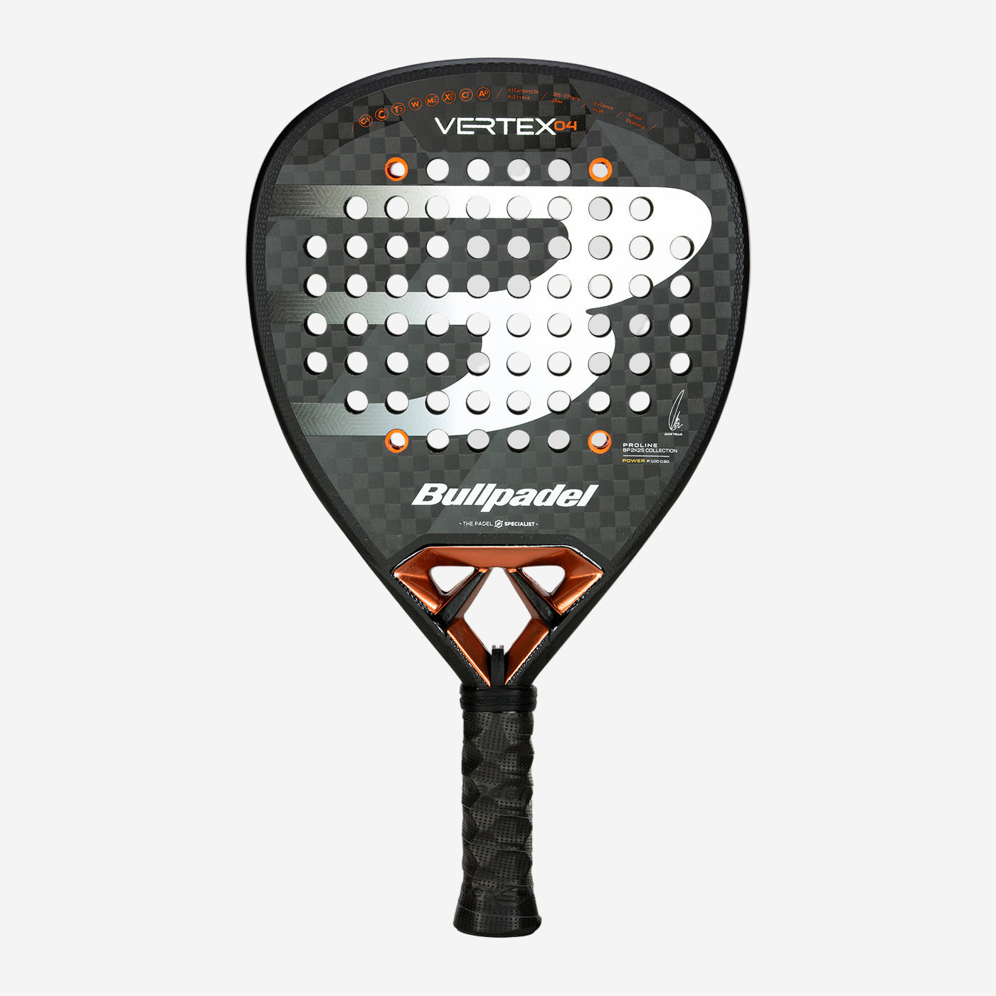 Bullpadel Vertex 04 Padel Racket 2025 front view