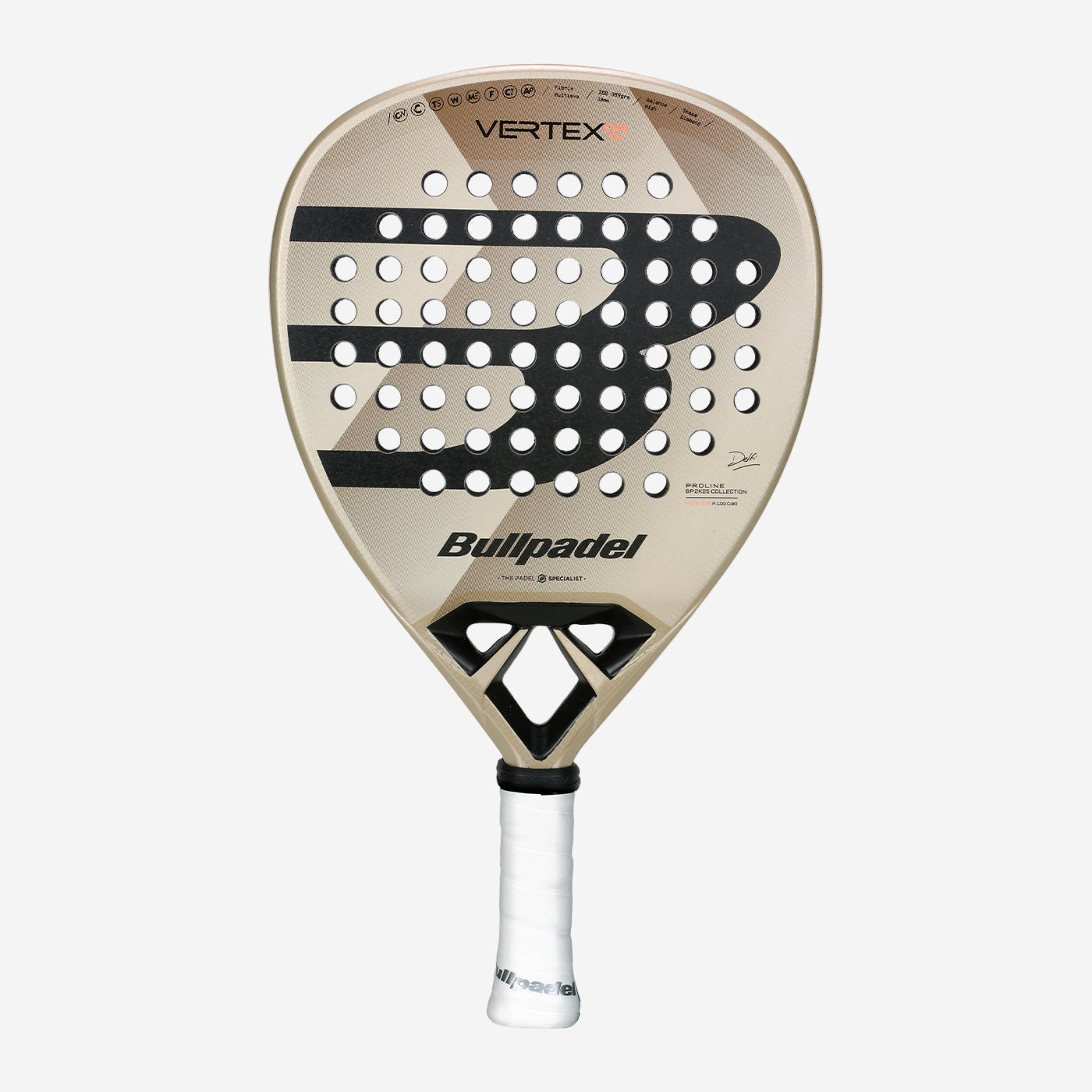 Bullpadel Vertex 04 W padel racket front view
