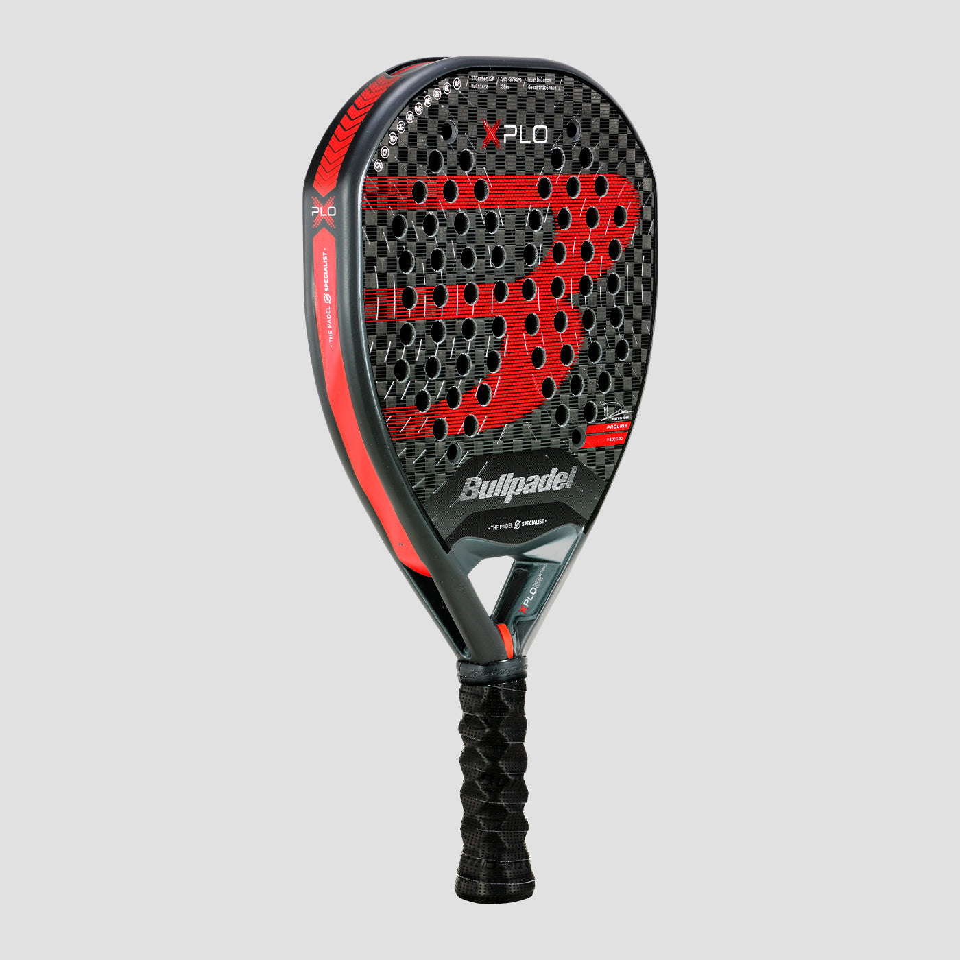 Bullpadel Xplo 2025 Padel Racket – Carbon 12K, Head-Heavy Power & Precision