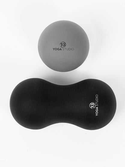 Yoga Studio Trigger Point Massage Ball and Peanut Ball Set